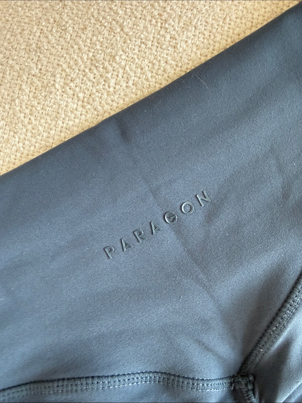 PARAGON Women's Slate Gray High-Rise Bike Shorts - Picture 3 of 4